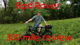 Rad Rover Electric Bike 300 Mile Review [upl. by Mcquade]