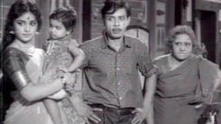 Nagesh MRRadha Comedy  Chithi Tamil Movie Scene [upl. by Anitnatsnok941]