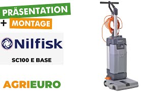 Produkt und Montagevideo Nilfisk SC100 E base  Scheuersaugmaschine  800 W [upl. by Ahsilad65]