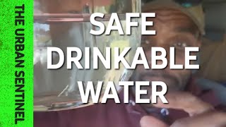 HOW TO  Make Water Safe To Drink  Pond Water Purified Filtered amp Clean [upl. by Ecenaj]