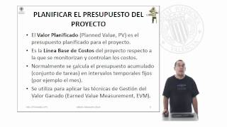 Planificar el Presupuesto del Proyecto   UPV [upl. by Niraa]