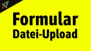 HTML Formular mit JavaScript verarbeiten inkl Dateiupload [upl. by Ahseinaj152]