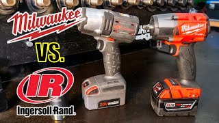 OG MidTorque Impact BATTLE Milwaukee 2960 M18 FUEL MidTorque vs Ingersoll Rand w5133 [upl. by Whang]