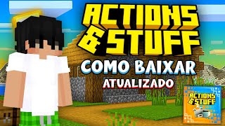 Como baixar a textura Action stuff ATUALIZADA no celular [upl. by Annabelle]