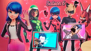 VAZOU o TRAILER da 6ª Temporada de Miraculous Notícias [upl. by Noryd]