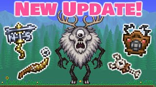 NEW Terraria 143 UPDATE  Reaction and Review  New boss pets weapons and more [upl. by Keener]