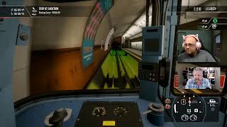 Train Sim World 2 Bakerloo Line live gameplay PlayStation 4 Pro [upl. by Justus]