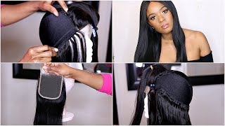 STEP BY STEP TUTORIAL ON HOW TO MAKE A WIG  EASY BEGINNER FRIENDLY FT WESTKISS HAIR  OMABELLETV [upl. by Epps]