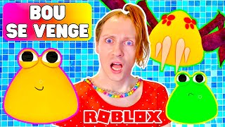 BOU’S REVENGE ROBLOX  TOUTES LES FINS ET SECRETS DE POU  Nadège Candle [upl. by Brana]