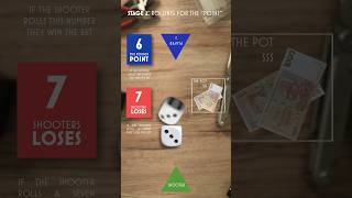 Play CRAPS Street Dice in 1 Minute dice games casino [upl. by Mayne]