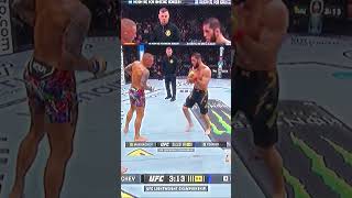 Poirier vs Makhachev was insane 😮   telepatía mma ufc edit fightedit boxing dustinpoirier [upl. by Jacobah]