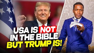 USA 🇺🇸 not Mentioned in the BIBLE 🚫 but DONALD TRUMP is 📖  Prophet Uebert Angel [upl. by Woodring999]