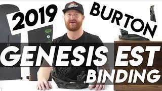 2019 Burton Genesis EST Snowboard Bindings Review [upl. by Bridgid942]