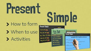 Present Simple Tense  Learn English  EasyTeaching [upl. by Mallen469]