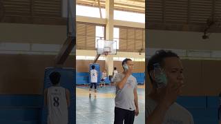 Ateneo de Iloilo shooting drills before the game pinoyhoops basketballfever basketball [upl. by Nishom]