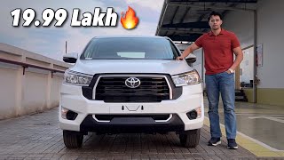 Diesel Innova is Back😍 2023 Toyota Innova Crysta Facelift GX Review [upl. by Ainerbas]