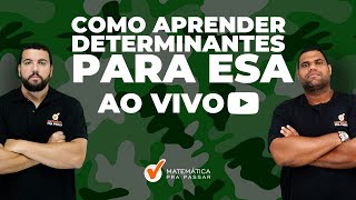 Como Aprender Determinantes para ESA [upl. by Dubois]