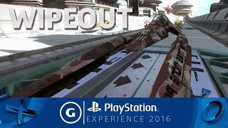 Wipeout Omega Collection  PSX 2016 Trailer [upl. by Mojgan96]