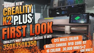 Creality K2 Plus MultiColor 3D Printer  A GameChanger [upl. by Lindi729]