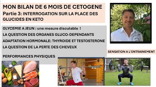 6 MOIS EN CETOGENE PARTIE 3  La place des glucides et limpact hormonal [upl. by Antoinetta]