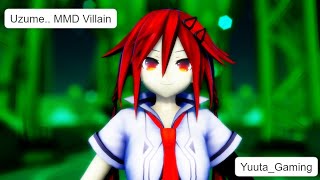 【 MMD 】Villain  KDA Uzume [upl. by Aivan]