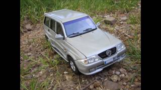 SsangYong Musso 29 TD  Escala 118 [upl. by Annaet]