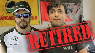 Fernando Alonso Retires From F1 [upl. by Shum]