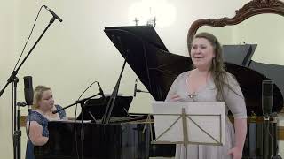 F Poulenc quotFleursquot Elena Isaeva mezzosoprano Elena Lebedeva piano [upl. by Enyala]