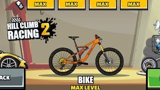 Hill Climb Racing 2  NEW BIKE Downhill 😍 Create Car [upl. by Niamrej]