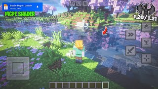 Advanced Shaders Mcpe v12080  121  Shaders For Minecraft PE or MCPE 120 [upl. by Biegel]