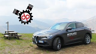 Alfa Romeo Stelvio 22 JTDM 210cv  Test Drive [upl. by Chadbourne224]