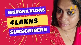 എല്ലാവർക്കും നന്ദി  4 Lakh Subsribers Nishana Vlogs🥰 Thank You All😍 [upl. by Matheny]