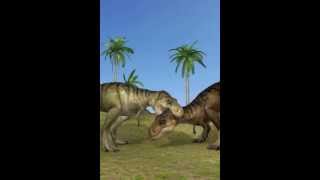 T rex vs tarbosaurus [upl. by Janet]