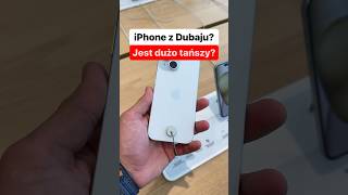 iPhone z Dubaju dużo tańszy niż w Polsce🇵🇱 [upl. by Henka930]