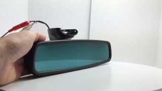 Porsche Boxster Auto Dimming Rear View mirror with Backup Camera display [upl. by Rosalie]