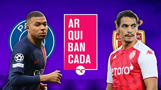 PARIS SAINTGERMAIN X MÔNACO NARRAÇÃO AO VIVO  CAMPEONATO FRANCES [upl. by Leunam]