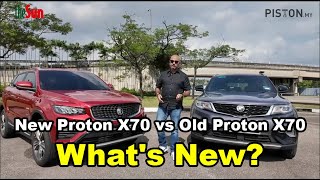 MOTORING  New Proton X70 vs Old Proton X70  Whats New [upl. by Dulla]