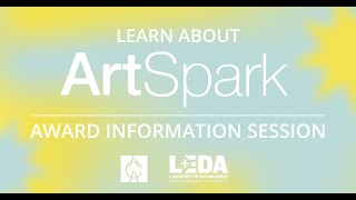 ArtSpark 2023 Information Session [upl. by Dasha]