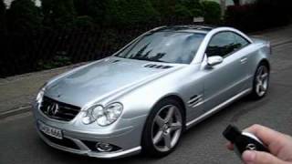 mods4cars SmartTOP for MercedesBenz SL  operate the top with your remote amp while driving [upl. by Arimas301]