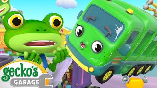 Recycling Day Chaos ♻️  Geckos Garage 🚚  Cartoons For Kids  Toddler Fun Learning [upl. by Ardnekal]