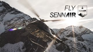 SennAir AS350 H125 VIP Helicopter flying Air TO Air in the Austrian Alps [upl. by Hsu]