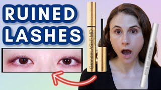 The TRUTH about LASH SERUMS GrandeLASH RevitaLASH Lash Boost Dr Dray [upl. by Cannon]