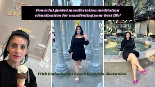 Powerful guided manifestation meditation visualization for manifesting your best life manifest [upl. by Dhar475]