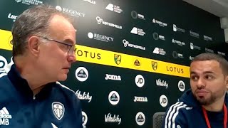 Norwich 12 Leeds  Marcelo Bielsa  Full Post Match Press Conference  Premier League [upl. by Acinemod]