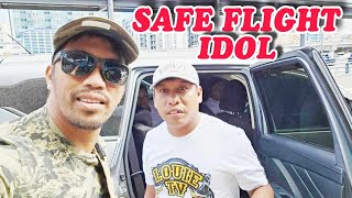 ANG PAGHATID NAMIN NI KONSE ANTHONY SA ATING IDOL JAPER SNIPER SA AIPORT BOUND TO OZAMIZ AIRPORT [upl. by Spain638]