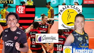 SESCFLAMENGO X PRAIA CLUBE AO VIVO SEMIFINAIS SUPERLIGA FEMININA DE VÃ”LEI ONDE ASSISTIR COM IMAGEM [upl. by Navinod]