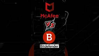 McAfee vs Bitdefender  CyberSecurity Solutions Clash⚡️shorts [upl. by Ybreh]