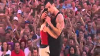 Robbie Williams live at Knebworth Come Undone [upl. by Repard391]