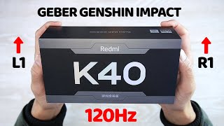 4jtan Hape REDMI K40 GAMING Murah dari Xiaomi⁉️ L1R1 120HZ Gempur Genshin Impact PUBG COD🔥 [upl. by Veradi]