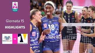 Milano  Trentino  Highlights  15 Giornata Campionato 2324  Lega Volley Femminile [upl. by Annice]